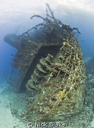 Shot of the stern of the Giannis D with my Buddy.
Taken ... by Nick Blake 